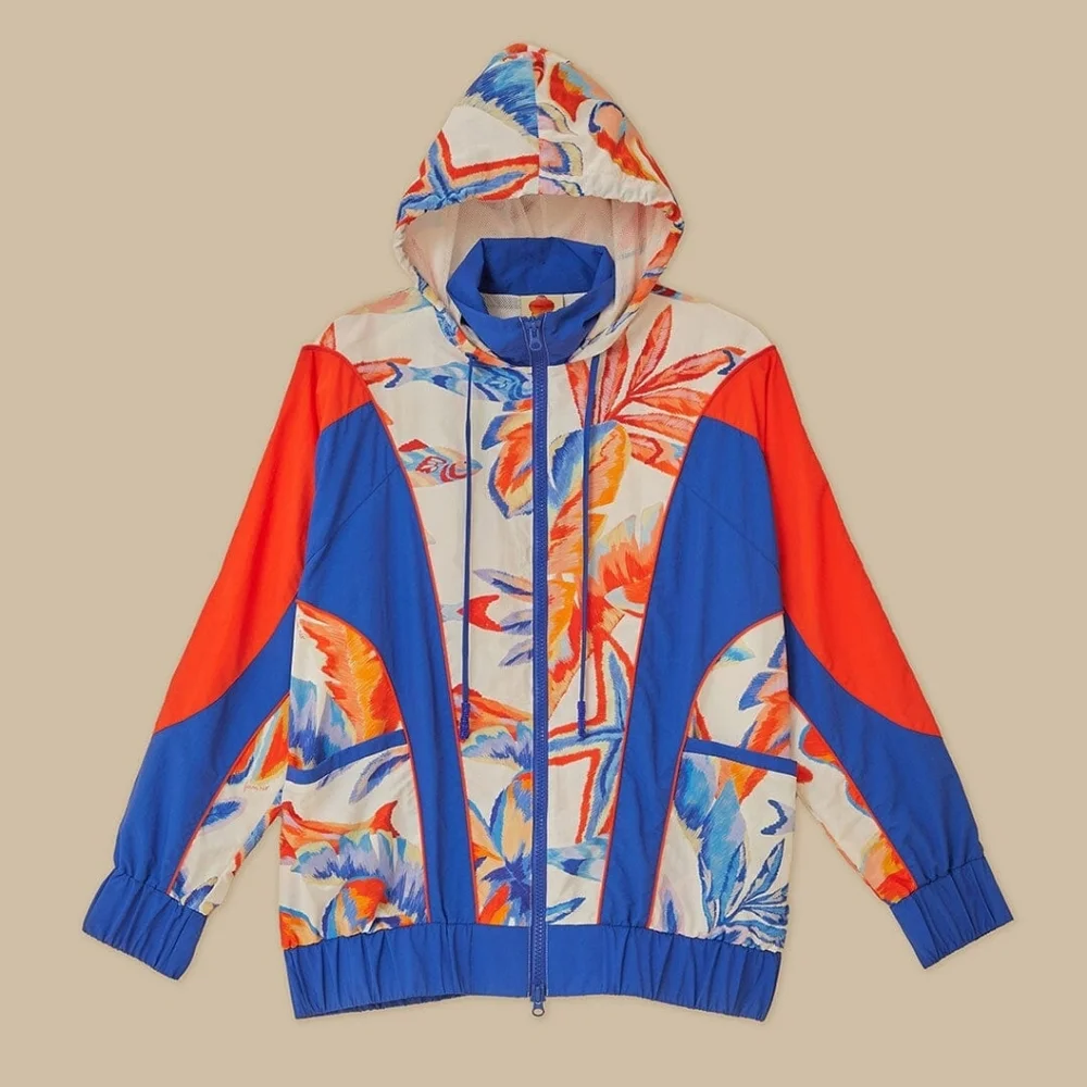 FARM Rio- Multicolor Windbreaker Jacket - Picture 2 of 13